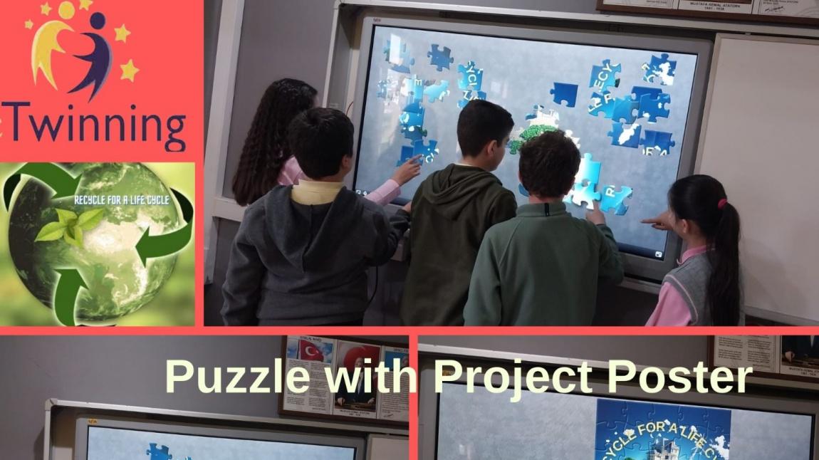 Puzzle With Project Poster